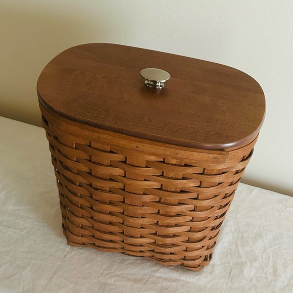Longaberger Other - Longaberger 2008 Decorative Handmade Basket w/ Longaberger Custom Made.